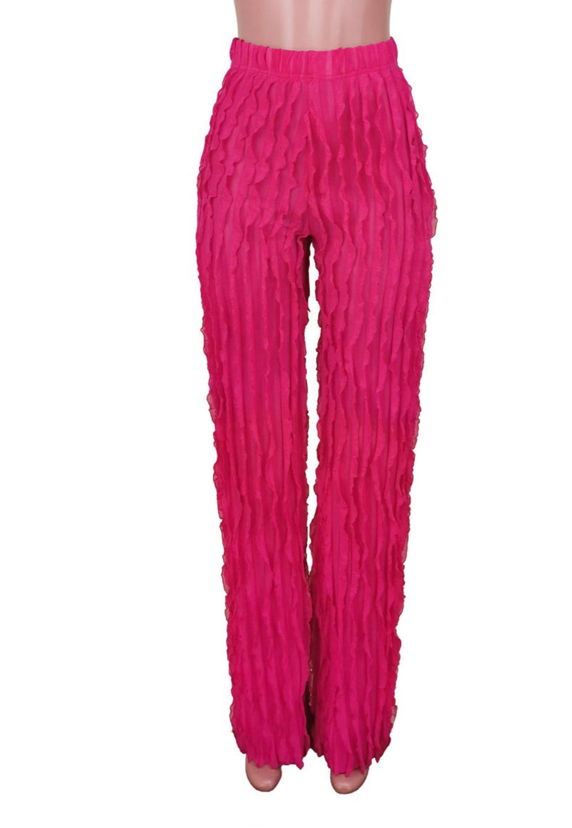 Pink Ruffles Long Pant