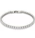 Iced tennis bracelet