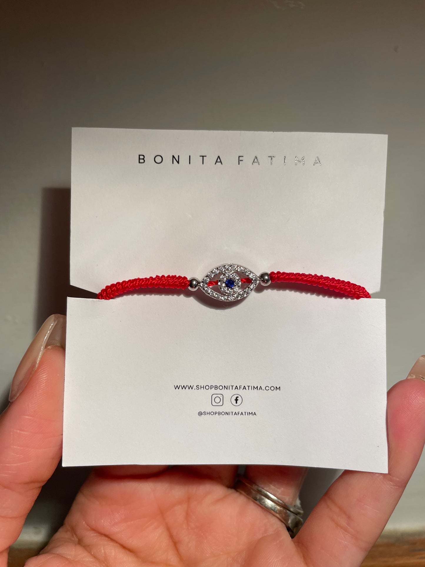 Red Eye Rope Bracelet