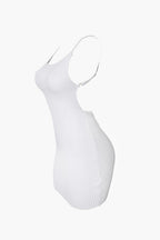 Ribbed Open Back Mini Dress