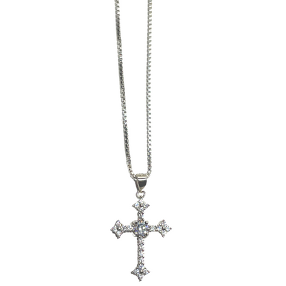 GLORIA CROSS NECKLACE