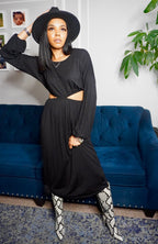 Cut it out Maxi Dress