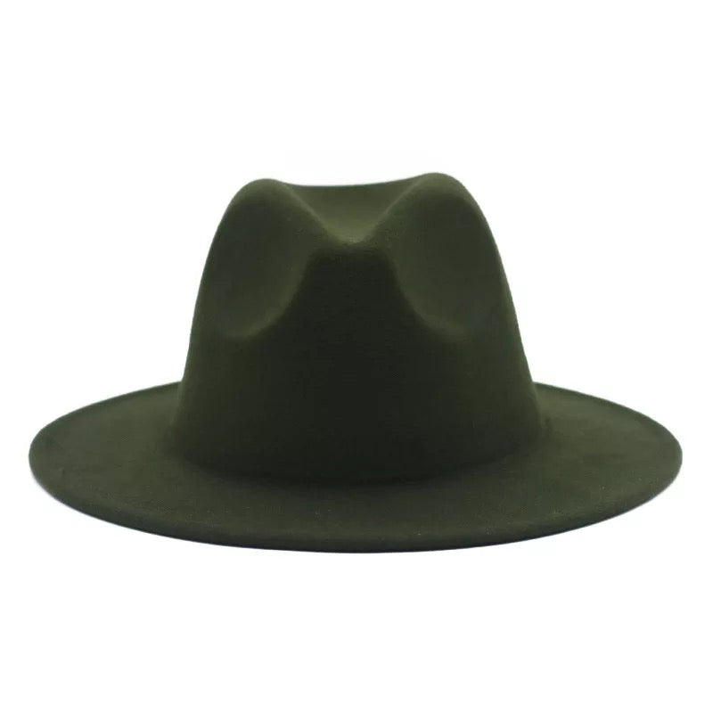 Solid Fedora Hat