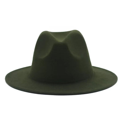 Solid Fedora Hat