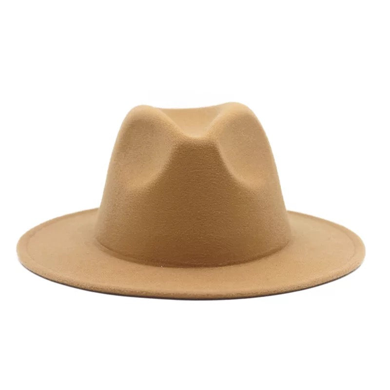 Solid Fedora Hat
