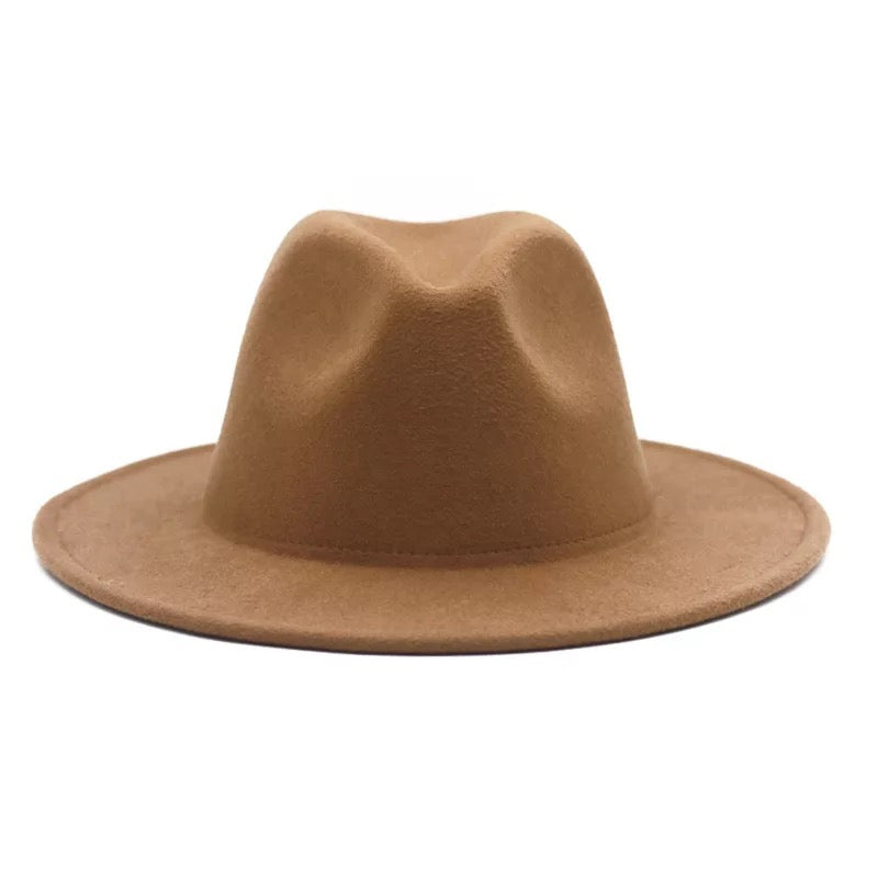 Solid Fedora Hat