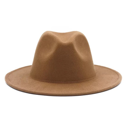 Solid Fedora Hat