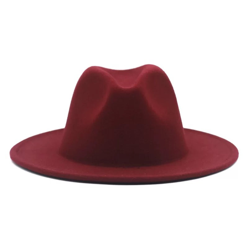 Solid Fedora Hat