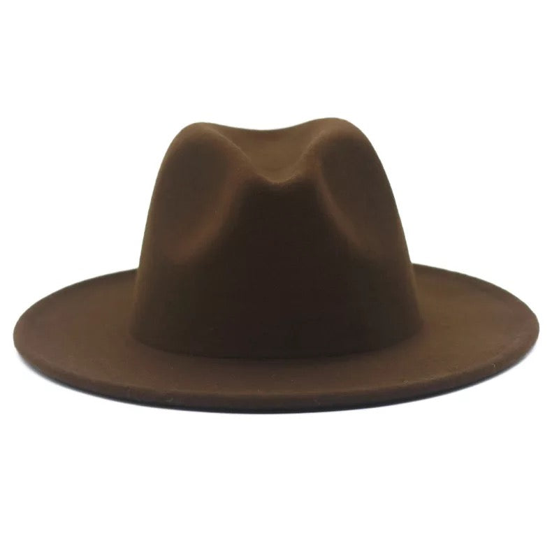 Solid Fedora Hat