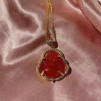 Jumbo Jade Buddha Necklace