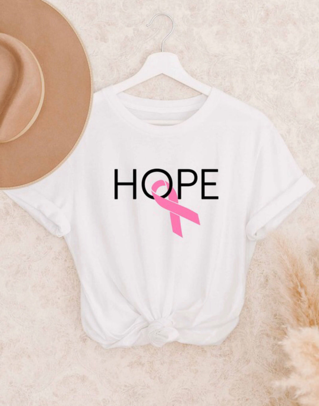 Breast Cancer Awareness Hope T-shirt