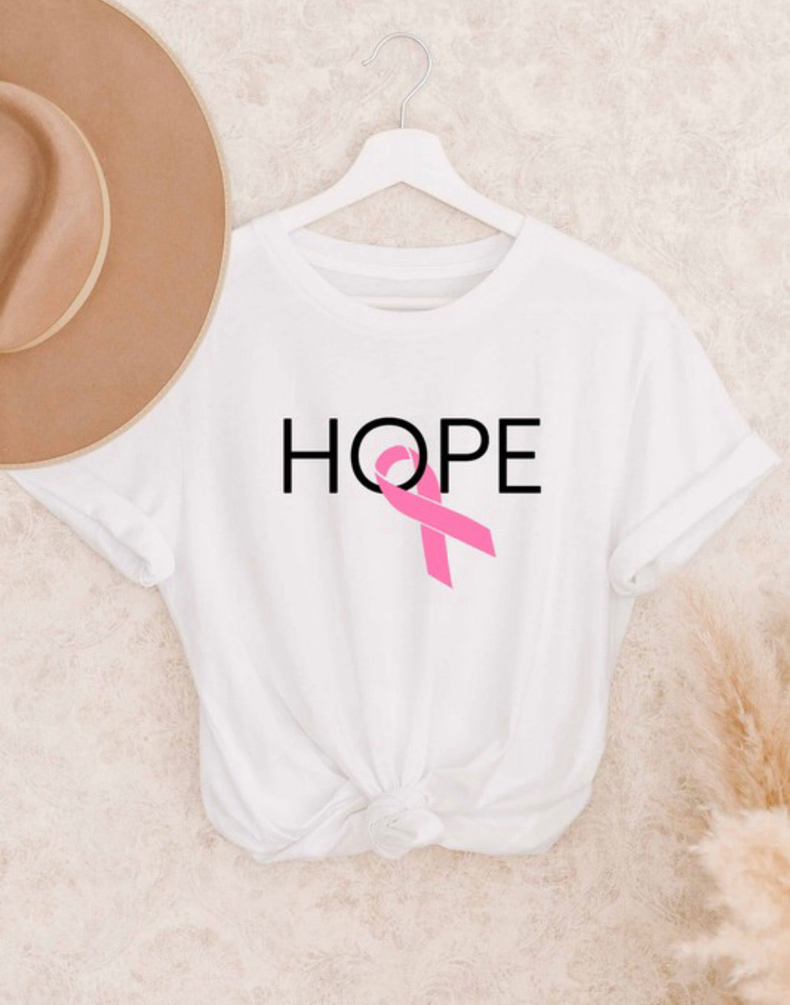 Breast Cancer Awareness Hope T-shirt