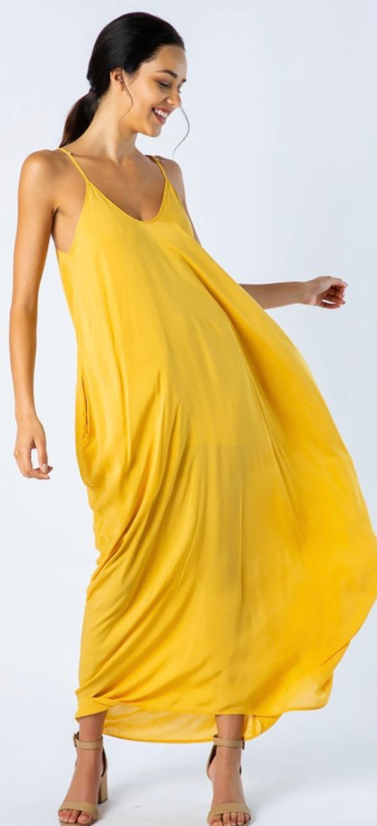 Yellow Mellow Maxi Sundress