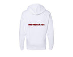 Red Rose logo White hoodies
