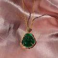 Jumbo Jade Buddha Necklace